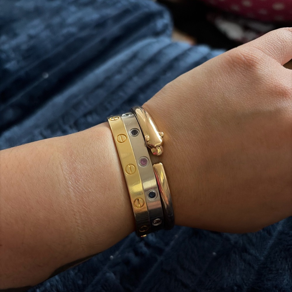 Cartier love bracelet yellow gold